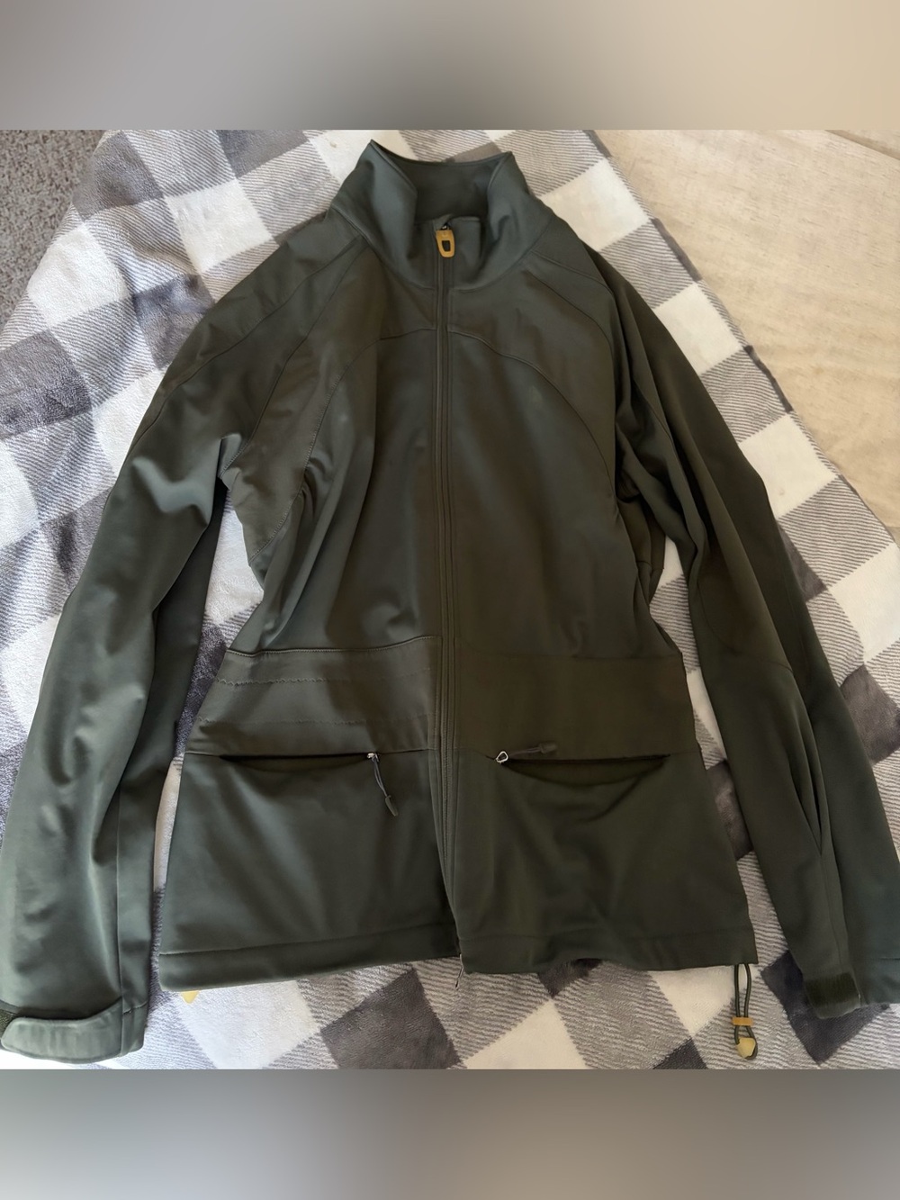 Nike ACG Olive Green Full-Zip Utility Jacket